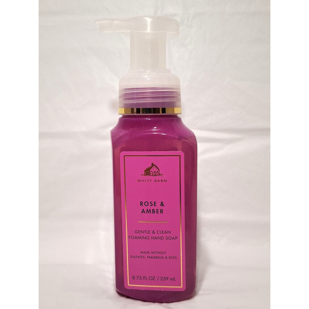 Bath & Body Works Foaming Hand Soap Rose & Amber 8.75oz